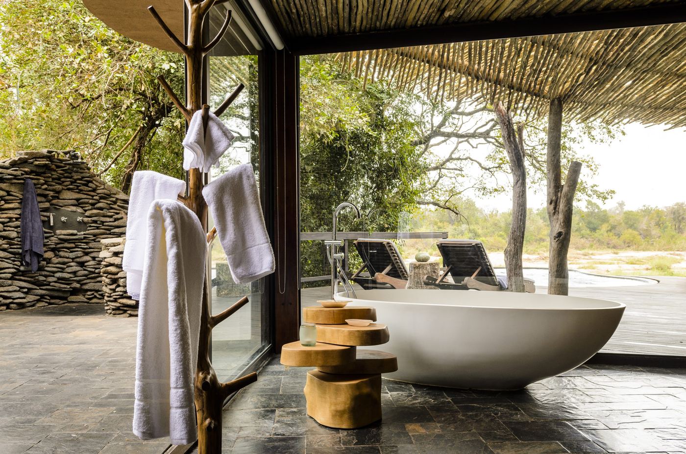 Singita plunge pool